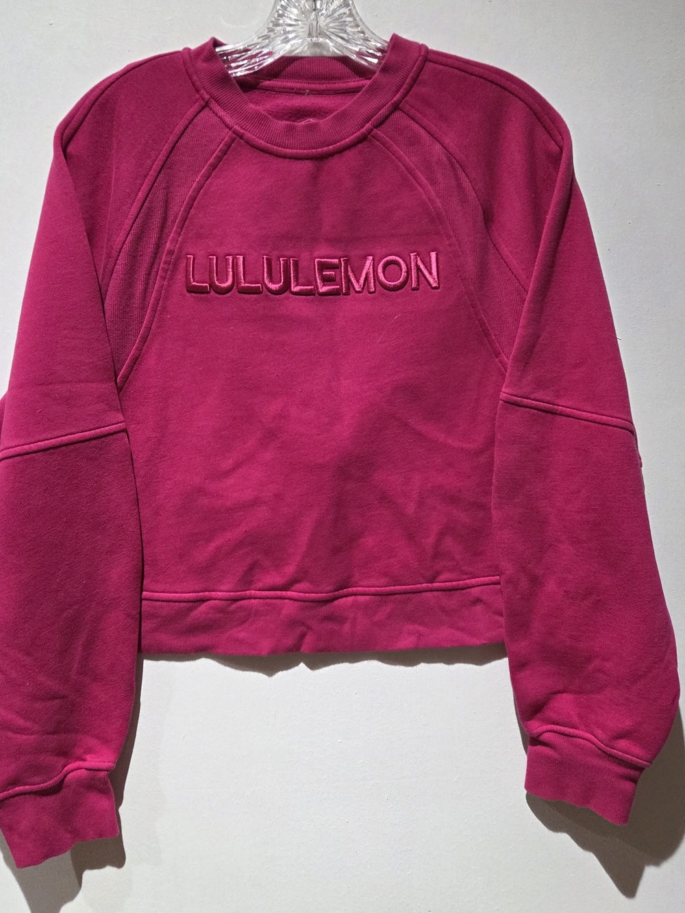 lululemon athletica Crewneck Sweatshirt - Fuchsia